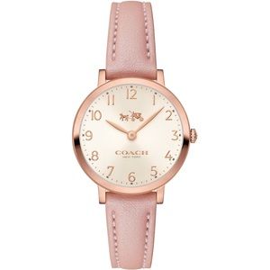 Ladies Pink Coach Watch
